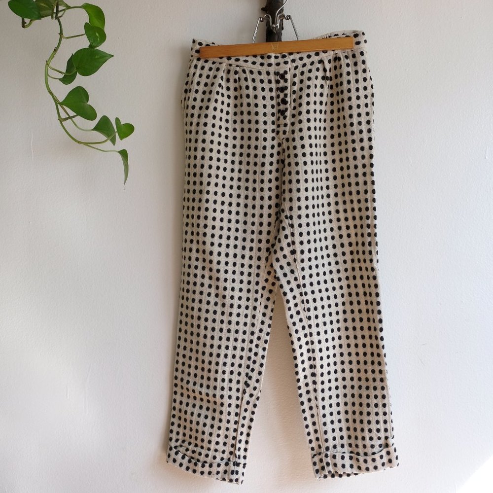 Ace & Jig Woven Slacks, Polka Dot, Small